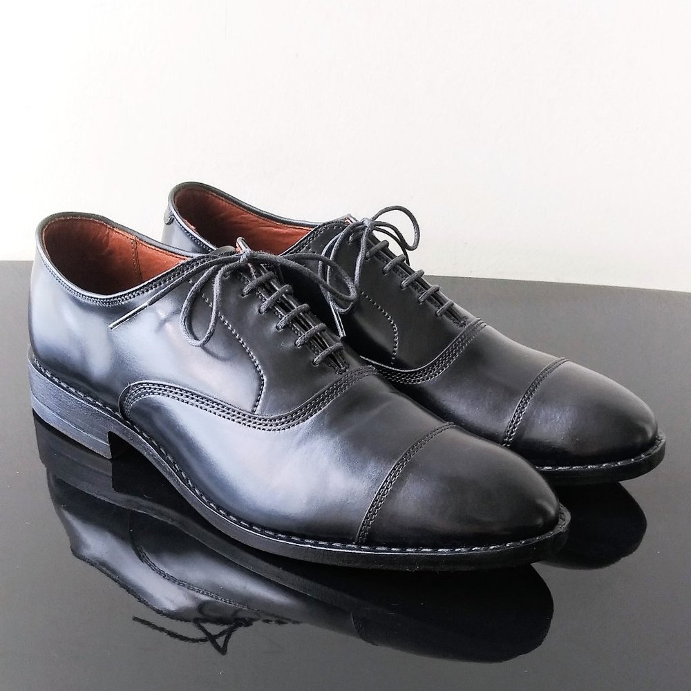Allen Edmonds Park Avenue Shell Cordovan Cap-Toe Oxford Handcrafted in USA